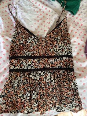 Francescas’s Floral Babydoll Top - XS